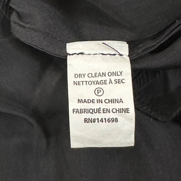 Ramy Brook Linley Dress Gown SZ 8 Black One Shoulder Cut Out - Picture 8 of 9